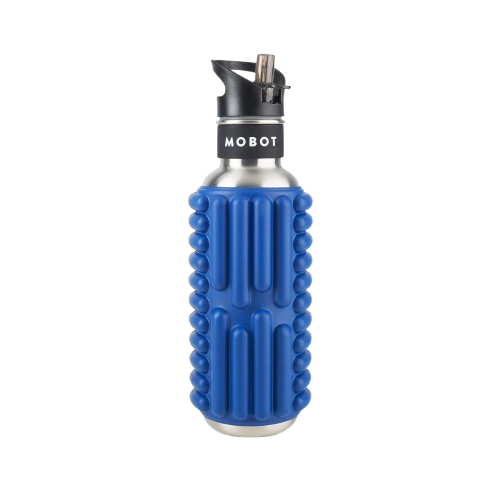 Mobot Foam Roller Water Bottle - Sky Blue