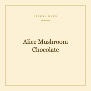 Alice Mushroom Chocolate