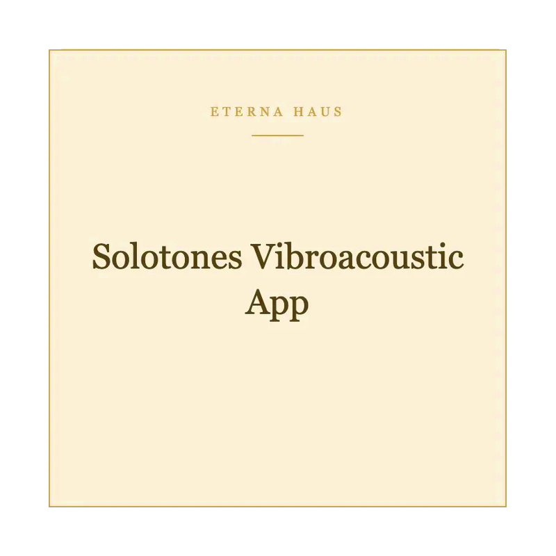 Solotones Vibroacoustic App